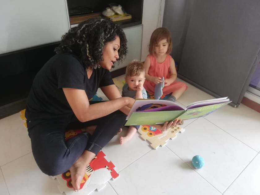 Yorledis and niece-nephew